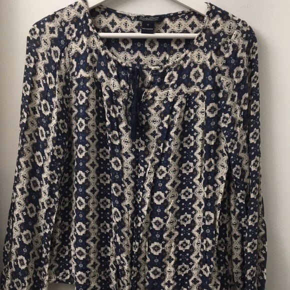 Lucky Brand Long Sleeve Blouse - Picture 5 of 6